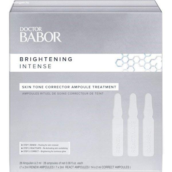 Babor Világosító kezelés pigmentfoltok ellen Brightening
Intense (Skin Tone Corrector Ampoule Treatment) 28 x 2 ml