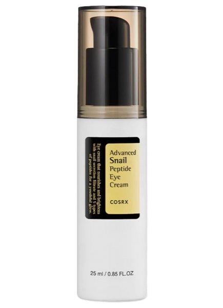 COSRX Szemkörnyékápoló krém csigaváladékkal
Advanced Snail Peptide (Eye Cream) 25 ml