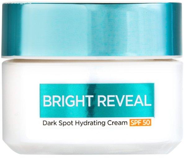 L´Oréal Paris Hidratáló krém sötét foltok
ellen Bright Reveal SPF 50 (Dark Spot Hydrating Cream) 50 ml