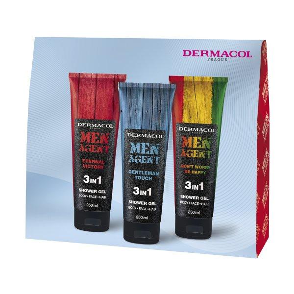 Dermacol Ajándékcsomag férfiaknak Men Agent