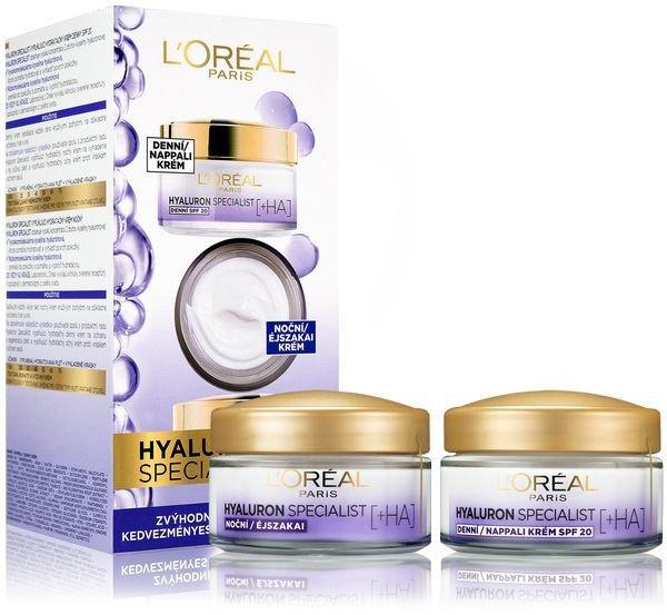 L´Oréal Paris Hidratáló bőrápoló kozmetikai
készlet Hyaluron Specialist