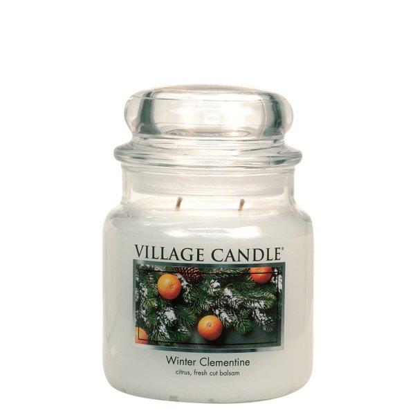 Village Candle Illatgyertya Ünnepi mandarin (Winter Clementine) 390 g