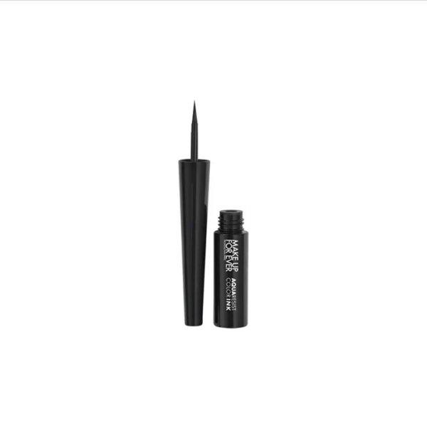 Make Up For Ever Folyékony szemceruza Aqua Resist Color Ink (Eyeliner) 2 ml
01 Matte Charcoal