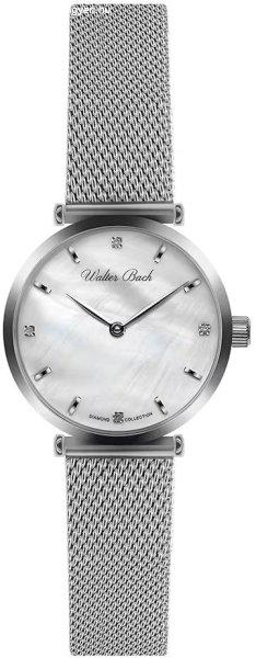 Walter Bach Coburg Silver Mesh gyémántokkal BAN-2514