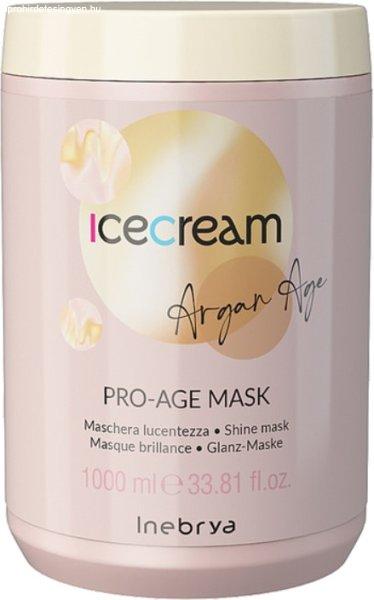 Inebrya Maszk a ragyogó hajfényért Ice Cream Argan Age (Pro-Age
Mask) 1000 ml