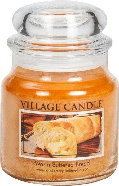 Village Candle Illatgyertya üvegben Meleg vajas zsemlék (Warm Buttered
Bread) 389 g