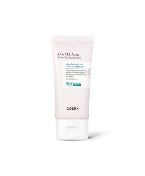 COSRX Fényvédő Aloe 54.2 Aqua SPF 50+ (Tone-Up Sunscreen) 50 ml