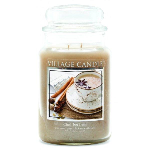 Village Candle Illatgyertya Tea tejjel és fahéjjal (Chai Tea Latte)
602 g