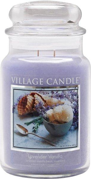 Village Candle Illatgyertya üvegben Levendula & Vanília (Lavender
Vanilla) 602 g