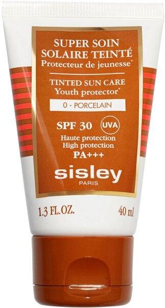 Sisley Tonizáló fényvédő SPF 30 Super Soin Porcelain
(Tinted Sun Care Cream) 40 ml