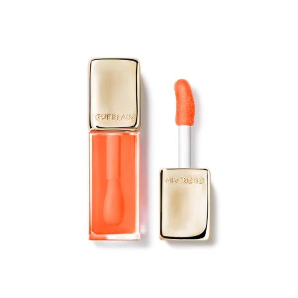 Guerlain Színezett volumennövelő ajakolaj Kiss Kiss Bee (Glow
Oil) 9,5 ml 319 Peach Glow