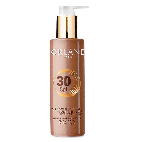 Orlane Paris Fényvédő krém arcra és testre SPF 30
(Anti-Aging Sun Cream Face and Body) 200 ml