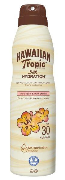 Hawaiian Tropic Fényvédő spray Silk Hydration Spray SPF 30 (Sun
Protection Continuous Spray) 177 ml