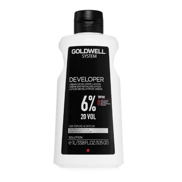 Goldwell Krémes előhívó emulzió 6 % 20 VOL (Cream
Developer Lotion) 1000 ml