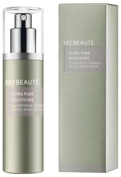 M2 Beauté Bőrerősítő szérum spray-ben
Cu-Peptide & B Vitamin Ultra Pure Solutions (Facial Nano Spray) 75 ml