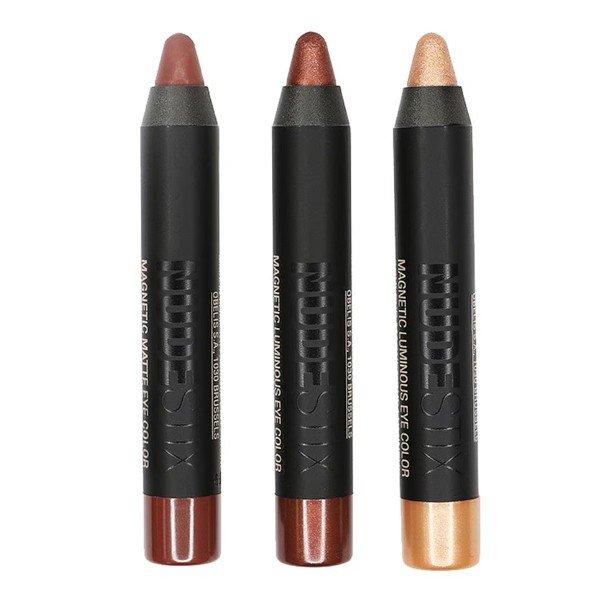 Nudestix Szemceruza készlet Berry Nude (Mini Metallic Eye Kit)