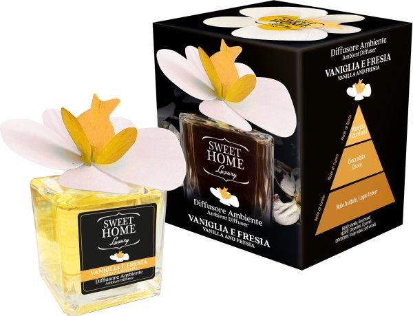 Sweet Home Collection Aroma diffúzor Vanilla and Fresia 150 ml