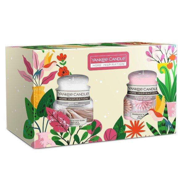 Yankee Candle Illatgyertya ajándékcsomag Sugared Blossom & Duvet Day 2
x 104 g