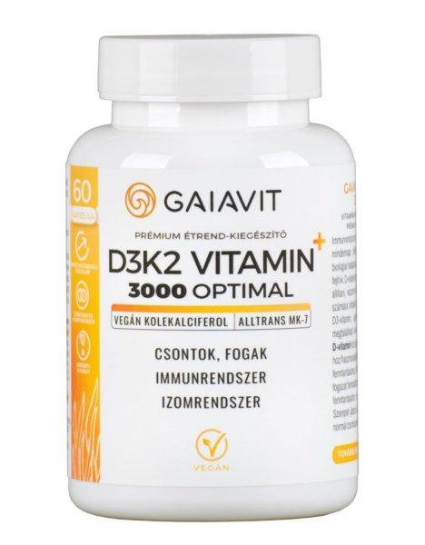 Gaiavit D3K2 vitamin 3000 Optimal