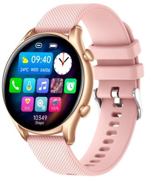 myPhone Okos-óra myPhone Watch EL rózsaszín - arany