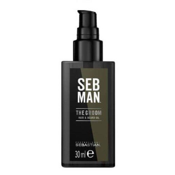 Sebastian Professional Haj- és szakállolaj SEB MAN The Groom (Hair &
Beard Oil) 30 ml