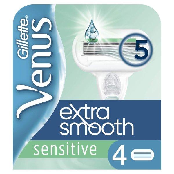 Gillette Borotvabetét Venus Extra Smooth Sensitive 4 db