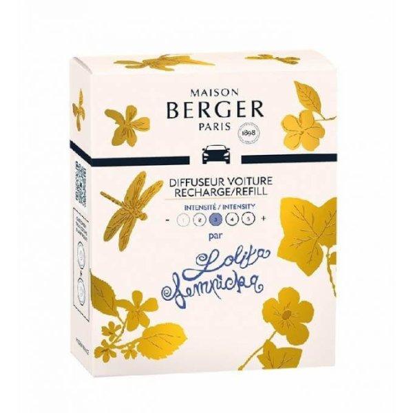 Maison Berger Paris Autóillatosító diffúzor
utántöltő Lolita Lempicka (Car Diffuser Recharge/Refill) 2 db