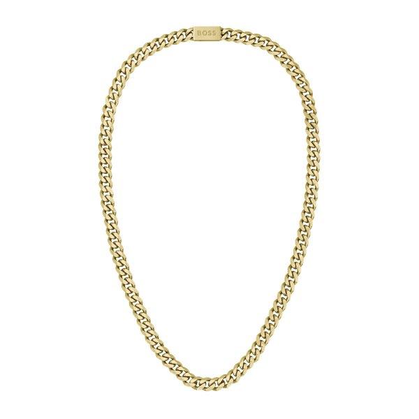 Hugo Boss Jellegzetes aranyozott lánc Chain for him 1580402