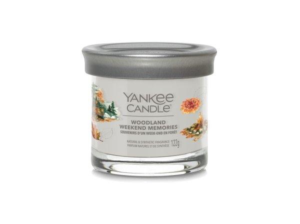 Yankee Candle Illatgyertya Signature kicsi Woodland Weekend Memories 122 g