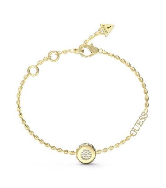 Guess Stílusos aranyozott karkötő cirkónium kövekkel
Stylish Guess JUBB04594JWYG