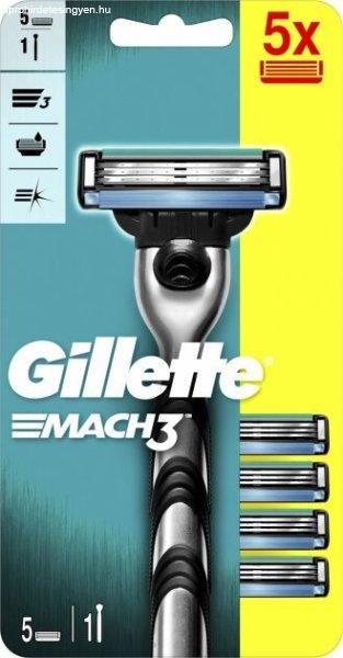 Gillette Gillette Mach3 borotva + 5 csere fej