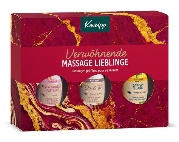 Kneipp Ajándék masszázsolaj készlet 3 x 20 ml