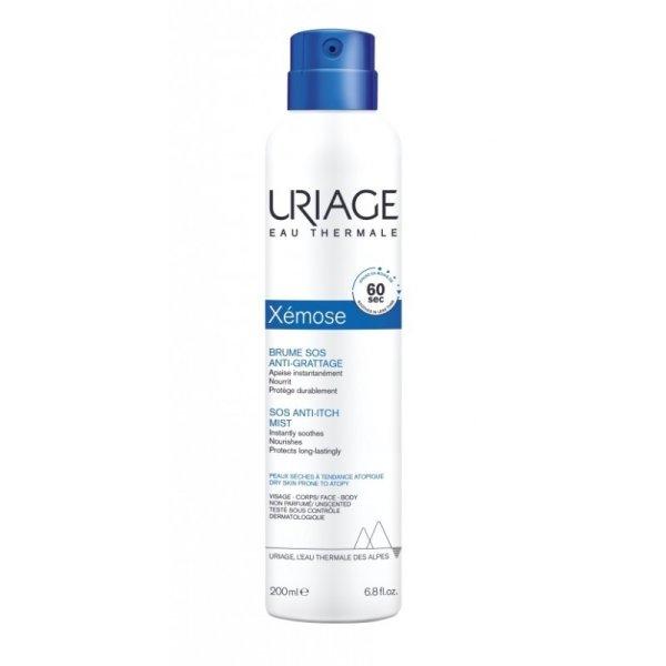 Uriage Viszketés elleni spray száraz bőrre Xémose (SOS
Anti-Itch Mist) 200 ml