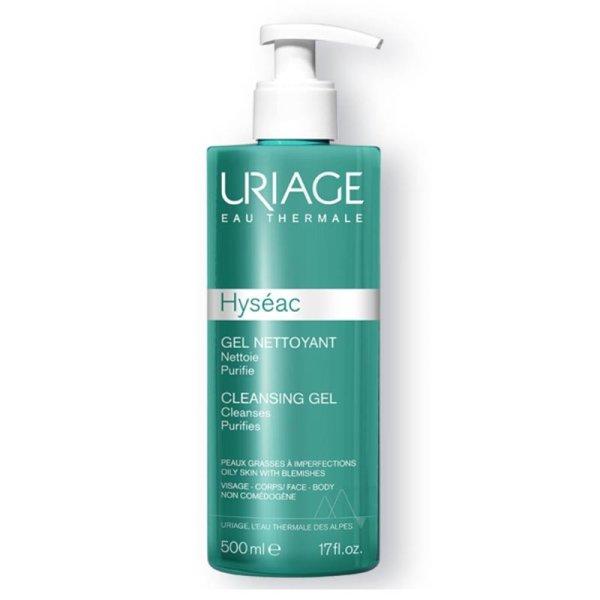 Uriage Tisztító gél bőrhibák ellen Uriage Hyseac
(Anti-blemish Cleansing Gel) 500 ml