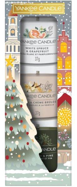 Yankee Candle Illatgyertya ajándékszett üvegben 3 db