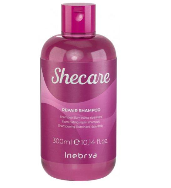 Inebrya Regeneráló sampon sérült hajra Shecare (Repair
Shampoo) 300 ml