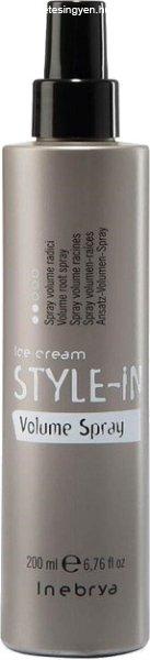 Inebrya Volumennövelő hajspray Ice Cream Style-In (Volume Spray) 200
ml