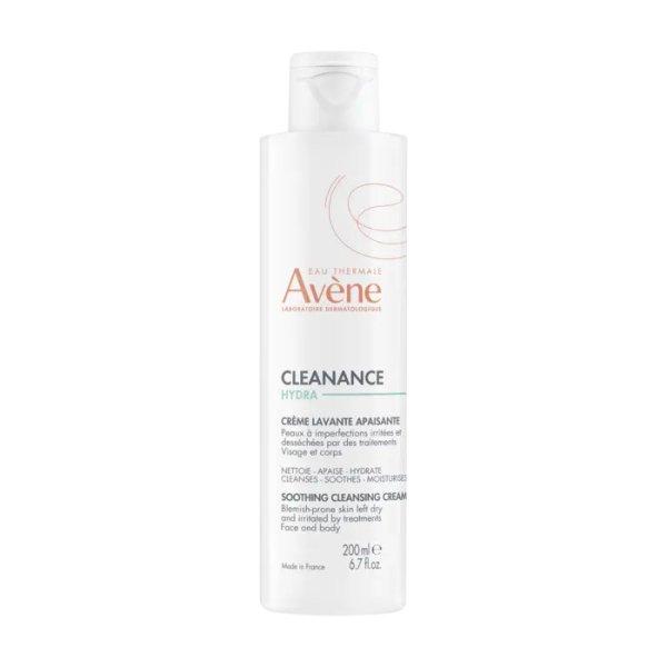 Avène Nyugtató mosakodó krém Cleanance Hydra (Soothing
Cleansing Cream) 200 ml