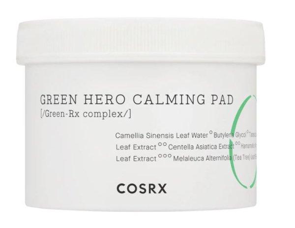 COSRX Bőrnyugtató tamponok One Step Green Hero (Calming Pad) 70 db