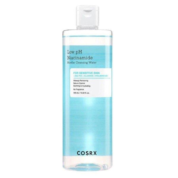 COSRX Micellás víz érzékeny bőrre Niacinamide
(Micellar Cleansing Water) 400 ml