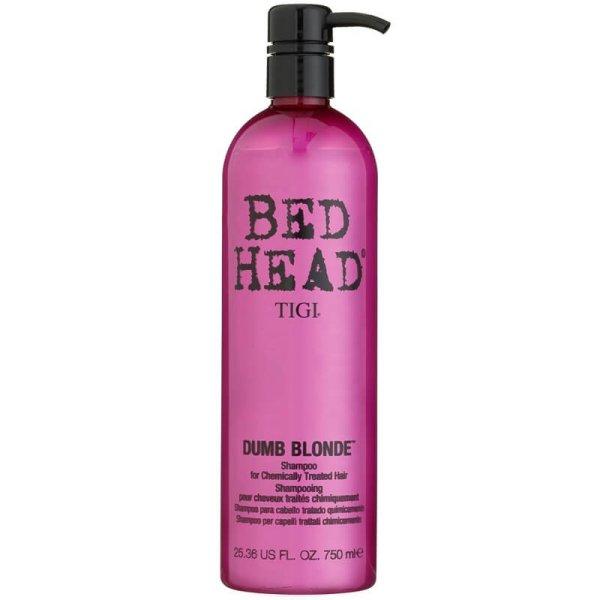 Tigi Sampon kémiailag kezelt szőke hajra Bed Head Dumb Blonde
(Shampoo) 750 ml