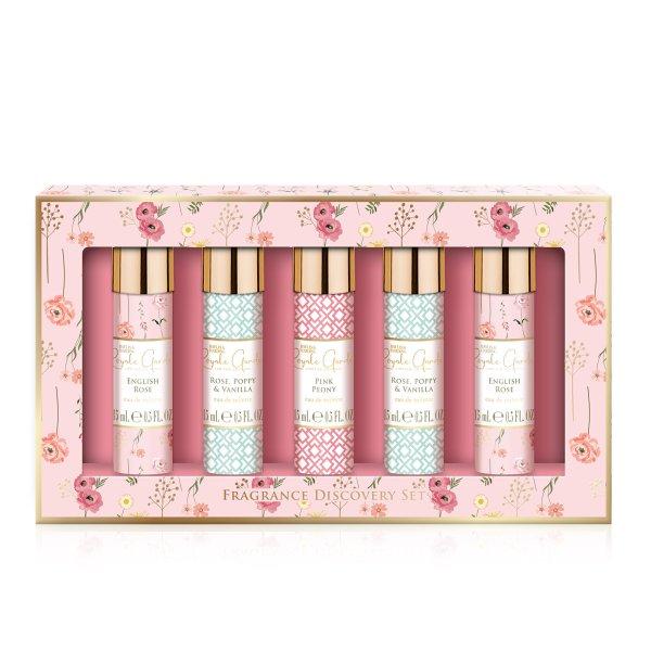 Baylis & Harding Eau de toilette ajándékcsomag Royale Garden 5 x 15 ml