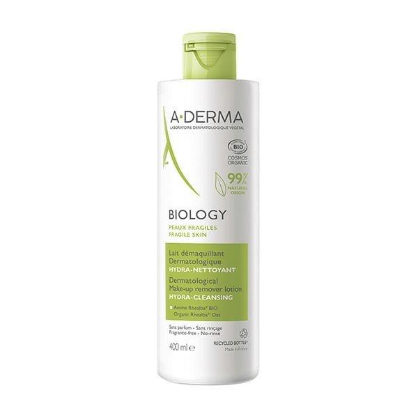 A-DERMA Hidratáló sminklemosó tej Biology (Make-Up Remover
Lotion) 400 ml