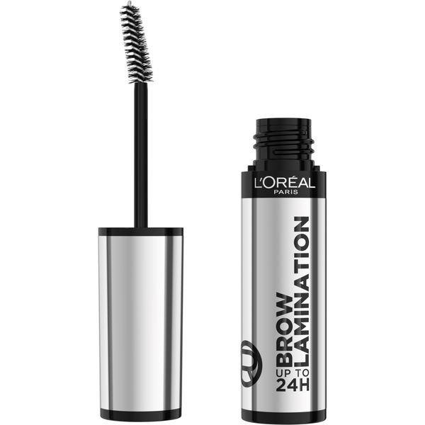 L´Oréal Paris Szemöldök rögzítő gél
(Brow Lamination Up To 24H) 5 ml 00 Transparent