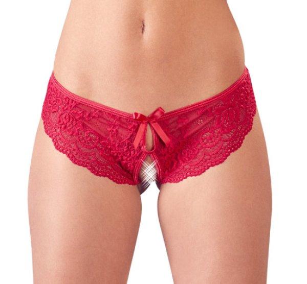 Lace Panties Cottelli Collection Lingerie red S