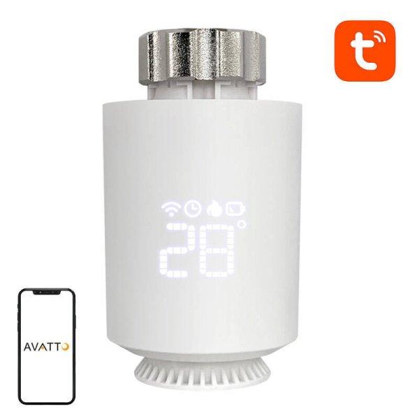 Avatto TRV06 Okos termosztátfej, Zigbee 3.0, TUYA