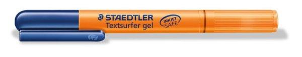 Szövegkiemelő, 3 mm, zselés, STAEDTLER "Textsurfer Gel 264",
narancssárga