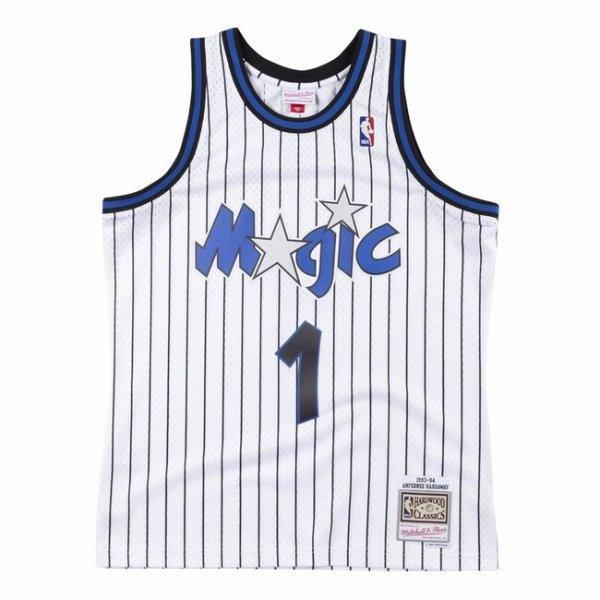 Mitchell & Ness Orlando Magic #1 Anfernee Hardaway Swingman Jersey white