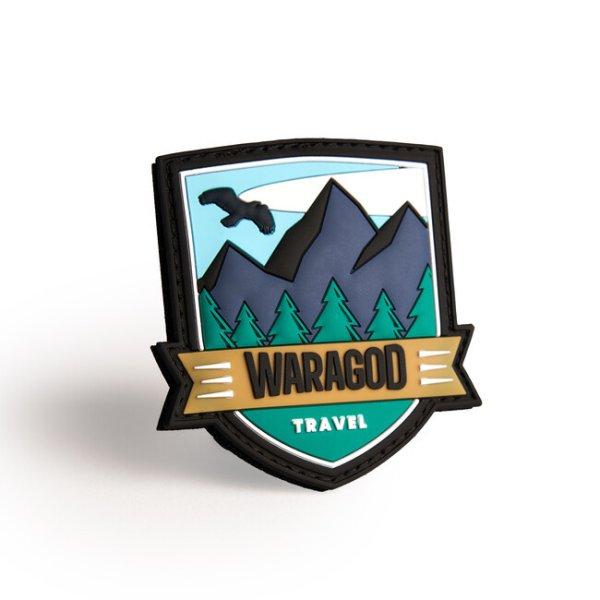 WARAGOD Tapasz 3D Travel 7x5cm