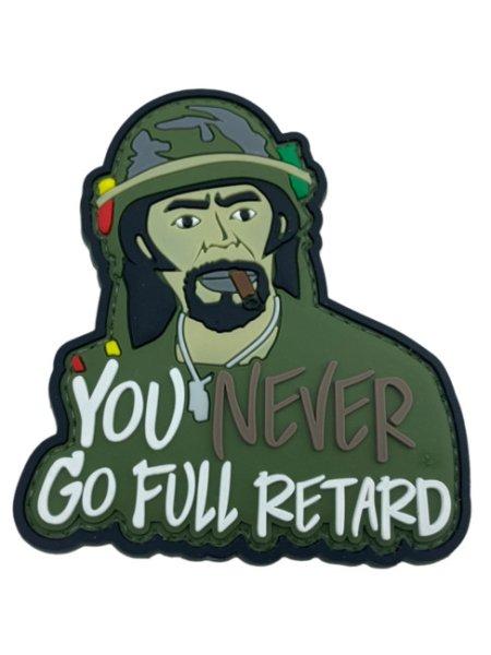 WARAGOD FELVARRÓ You Never Go Full Retard PVC Patch